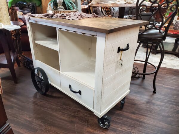 #8162 (SH2124) Tea Cart from Amish Oak of Texas